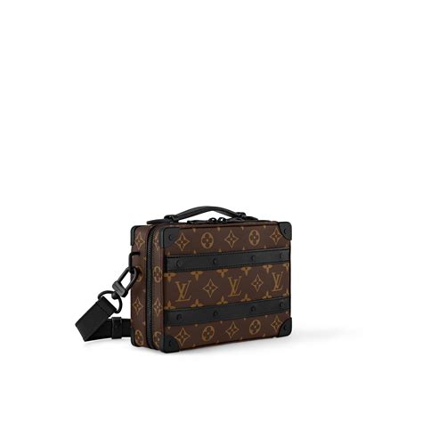 lv m45935|Handle Soft Trunk Bag Monogram Macassar Canvas .